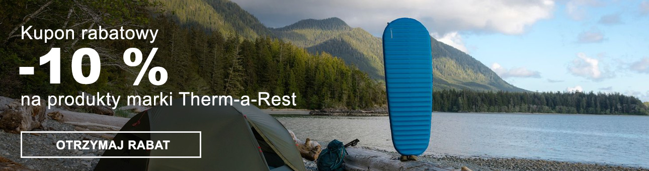 KUPON RABATOWY - 10% na produkty marki Therm-a-Rest